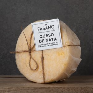Queso de Nata de leche de pasto