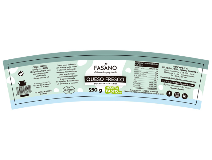 Queso fresco de leche de pasto - Imagen 4