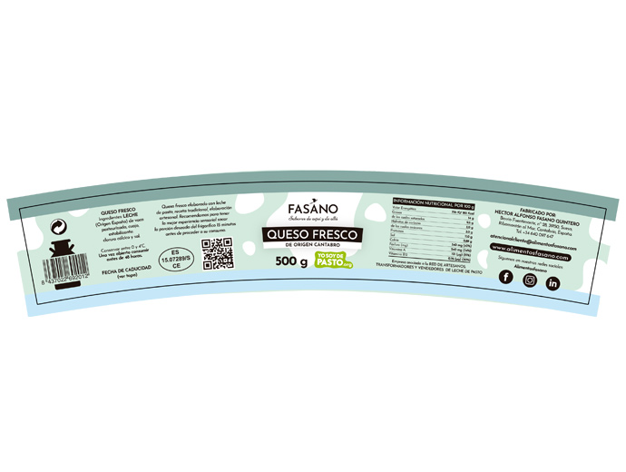 Queso fresco de leche de pasto - Imagen 2