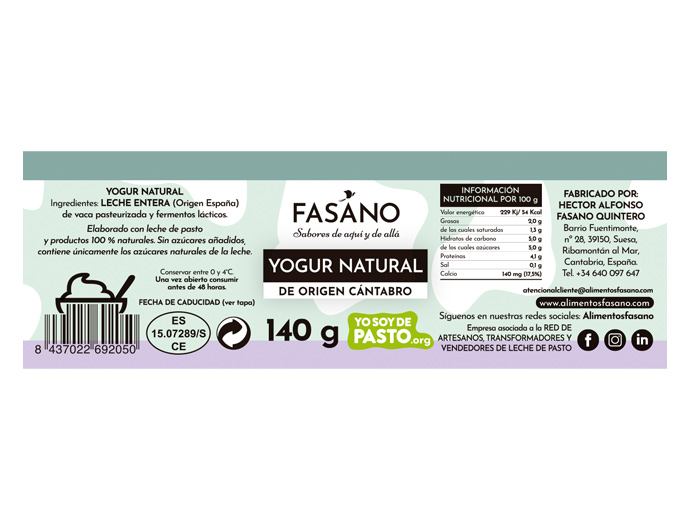 Yogur Natural de leche de pasto - Imagen 6